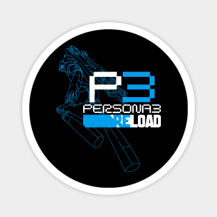 PERSONA 3 RELOAD - ORPHEUS - BLUE Magnet